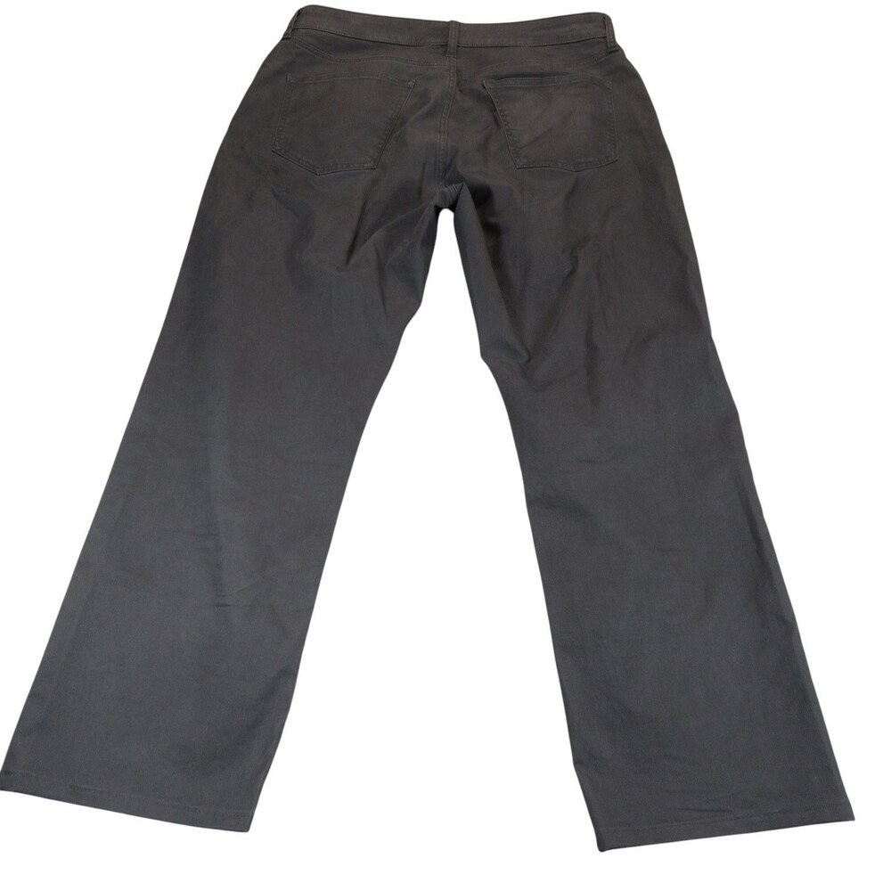 Flint And Tinder Mens Chino Pants 34 x 30 Classic Fit Gray Cotton Flat Front - Picture 5 of 9